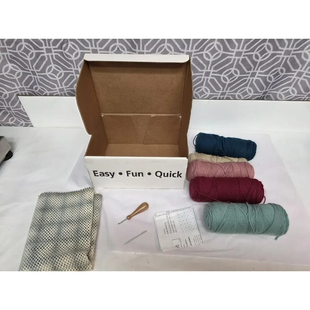 Rug Hook Kit Patchworks Quilt 18
